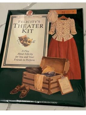 Vintage American Girl 1994 SEALED Felicity Theater Kit A Play About Felicity NEW